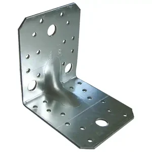 Ultimissimo Modello Staffe angolari nervate pesanti Fischer XAEB per connessione legno (50pz)