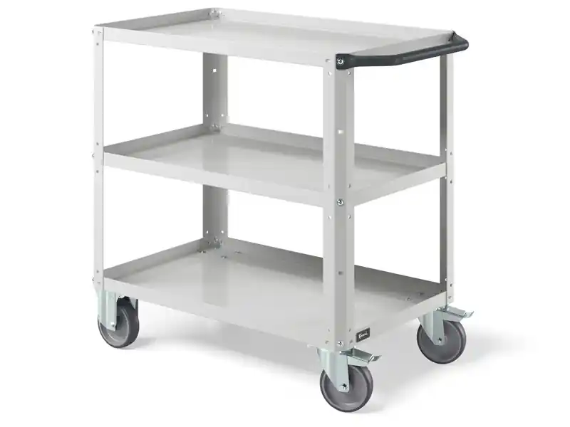 Promozione Carrello a tre ripiani Clever Small Fami ruote sintetiche antistatiche portata 300kg