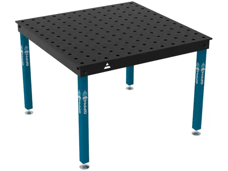 Banco per saldatura Basic GPPH 1,2x1,2mt spessore 12mm, fori 16mm Nuova Collezione