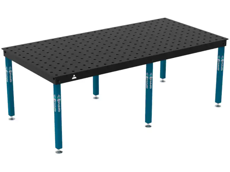 Banco per saldatura Basic GPPH 2,4x1,2mt spessore 12mm, fori 16mm Esclusivo