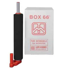 Promo Stagionale Film estensibile per imballaggio Barbero Box 66 nero coprente con distributore (6pz)