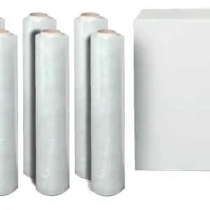 Pagamento Sicuro Film estensibile manuale per imballaggio Barbero Box 7727 ad anima pesante (6pz)