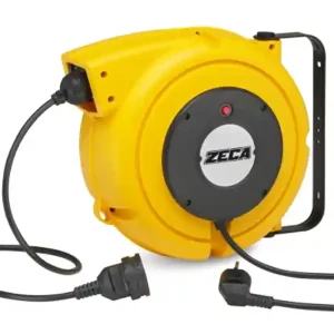Avvolgicavo elettrico Zeca 4315/GS da 1,2kW con presa e spina Schuko, 15 metri Pagamento Sicuro