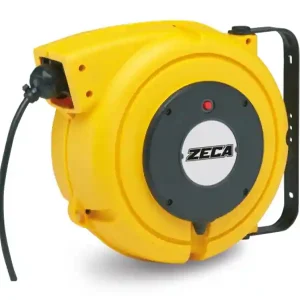 Avvolgicavo elettrico Zeca 4325 RNF cavo in gomma sezione 2,5mm, 8 metri Professionale