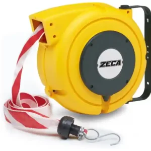 Avvolgitore per delimitazione Zeca 4801 RW nastro a strisce rosse e bianche, 20 mt Prezzo Ridotto
