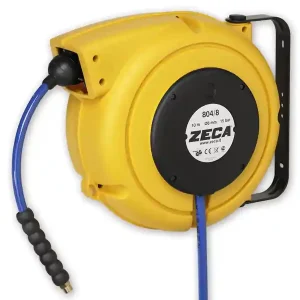 Nuovo Arrivo Avvolgitubo arrotolatore Zeca 804/10 per aria/acqua compressa tubo KPU 10mm, 8mt