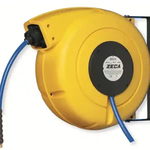 Avvolgitubo arrotolatore Zeca 805/8 per aria/acqua compressa tubo KPU 8mm, 16mt Spedizione Espresso