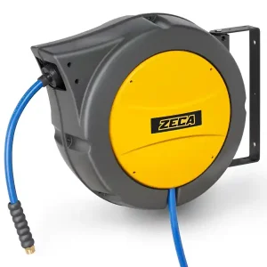 Avvolgitubo Zeca AM86/10 per aria/acqua compressa tubo PVC, 20 mt Ultimissimo Modello