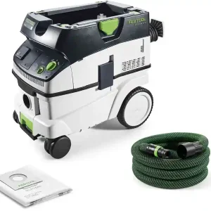 Miglior Prezzo Aspiratore mobile Festool Cleantec CTL 26 E solidi/liquidi 1200W, 26lt
