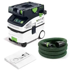 Ordina Subito Aspiratore mobile Festool Cleantec CTL Midi I solidi/liquidi 1200W, 15lt