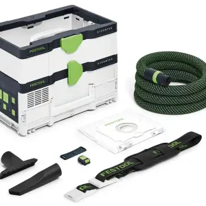 Aspiratore mobile a batteria Festool Cleantec CTLC SYS I-Basic 18V per solidi/liquidi, 4,5lt Miglior Prezzo