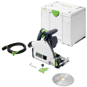 Pagamento Sicuro Sega ad affondamento Festool TS 60 KEBQ-Plus lama 168mm in Kit