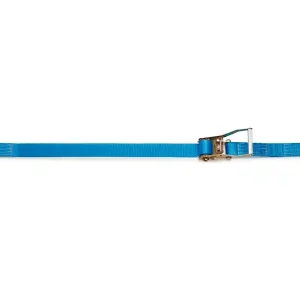 Cinghia di ancoraggio in poliestere Strops CR50 9mt con tenditore e ganci tondino, 2500 daN Saldi