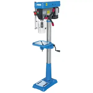 Trapano a colonna Fervi 0752CM3 con trasmissione a cinghia 0,75 kW Ordina Subito