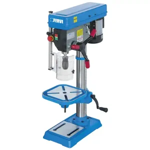 Ultime Pezzi Trapano a colonna da banco Fervi 0750CM3 con trasmissione a cinghia 0,75 kW