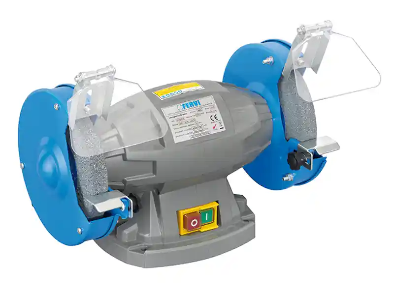 Prezzo Ridotto Smerigliatrice da banco Fervi S023 230 0,4kW a doppia mola, 150mm