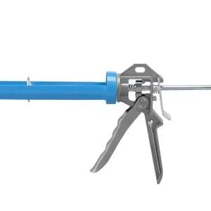 Direttamente Dal Produttore Pistola silicone super rinforzata Fervi 0521 per cartucce 280-310 ml