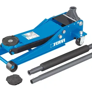 Sollevatore idraulico Fervi 0375A a profilo ribassato, portata 2,5 ton Miglior Prezzo