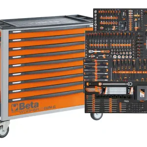 Cassettiera mobile Beta Worker BW 2400S XL9/E-XXL con 9 cassetti e 716 utensili inclusi + Cuffie Vendita Finale