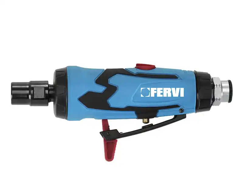 Direttamente Dal Produttore Mini smerigliatrice pneumatica assiale Fervi 0413 per metallo, legno e plastica
