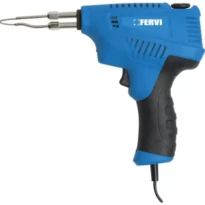Saldatore a pistola Fervi 0443 per saldatura a stagno, pirografia e taglio a caldo, 200W Prezzo Basso