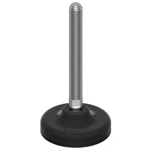 Piedino di livellamento in plastica Martin M12x75 vite INOX D.83 Promozione Esclusiva