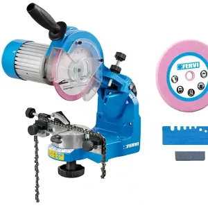 Offerta Limitata Affilacatene elettrica per motosega Fervi 0316 con mola a secco, 230W