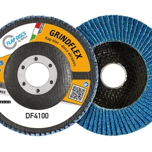 Offerta Dischi lamellari Fervi Grindflex Classic per sgrossatura acciaio e ghisa, 115x22mm(10pz)