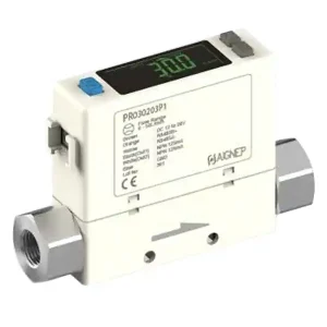 Professionale Misuratore di flusso digitale Aignep PRO3 per macchine aria compressa 1/4", 0-200l/min
