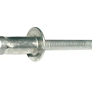 Rivetti strutturali in alluminio Rivit 6,4mm Lockriv OAAT con testa tonda (250pz) Spedito Oggi