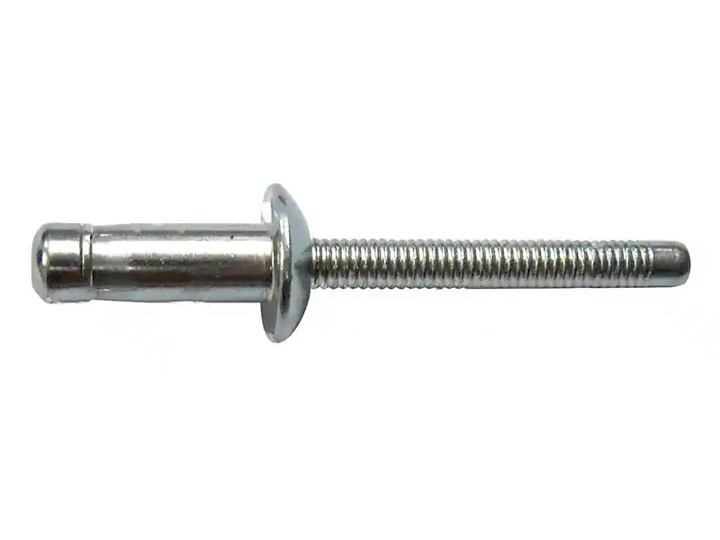 Professionale Rivetti strutturali in acciaio D. 6,4mm Rivit Lockriv OFFT con testa tonda,(250pz)