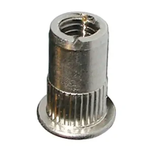 A Buon Prezzo Inserti filettati inox M4 A4 Rivit Rivsert ITC-Z cilindrico zigrinato aperto testa tonda (500pz)