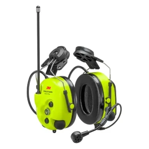 Economico Cuffie antirumore ad alta visibilità 3M Peltor LiteCom Plus PMR con attacco per elmetto, 32dB