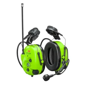 Cuffie antirumore ad alta visibilità 3M Peltor WS LiteCom Pro III con attacco per elmetto, 32dB Bestseller