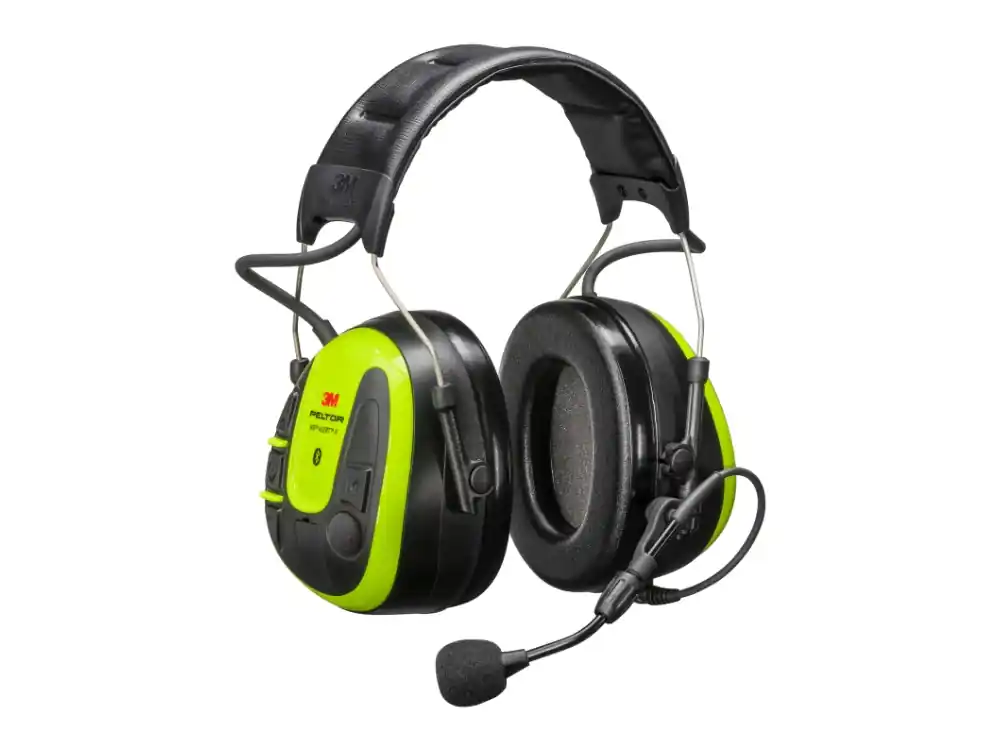 Di Tendenza Cuffie antirumore ad alta visibilità 3M Peltor WS Alert X con bardatura temporale, 30dB
