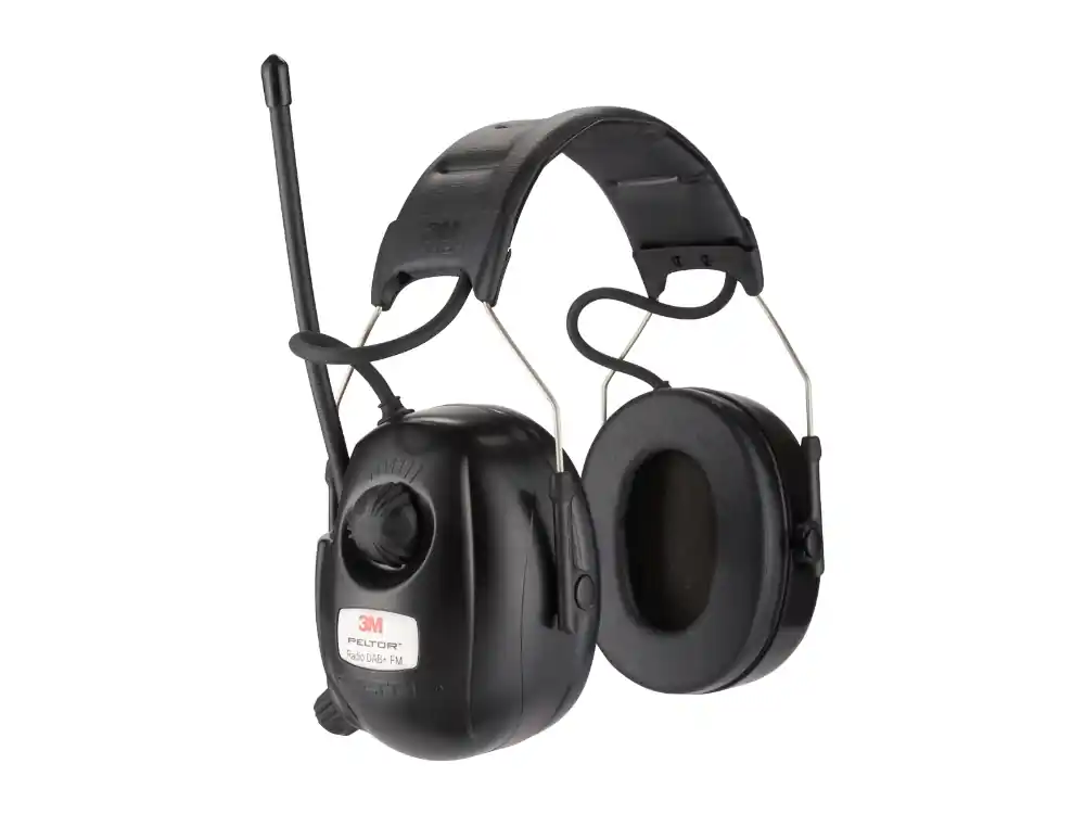 Prezzo Di Fabbrica Cuffie antirumore 3M Peltor DAB+FM a bardatura temporale con radio integrata, 31dB
