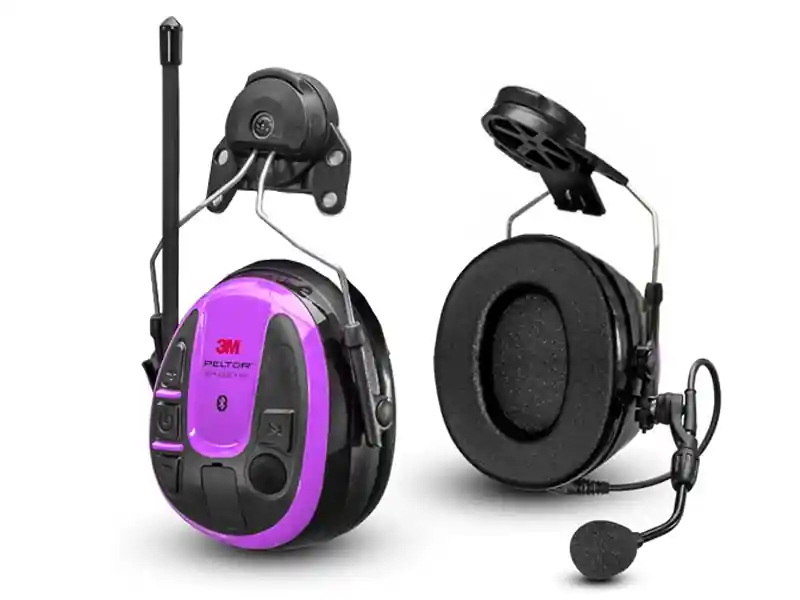 Ultima Occasione Cuffie radio antirumore 3M Peltor WS Alert XPI+ ad elevata attenuazione con attacco elmetto