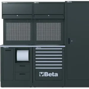 Arredo modulare per officina Beta RSC50 2.0 C 2095x760x2000mm con modulo di servizio Miglior Prezzo