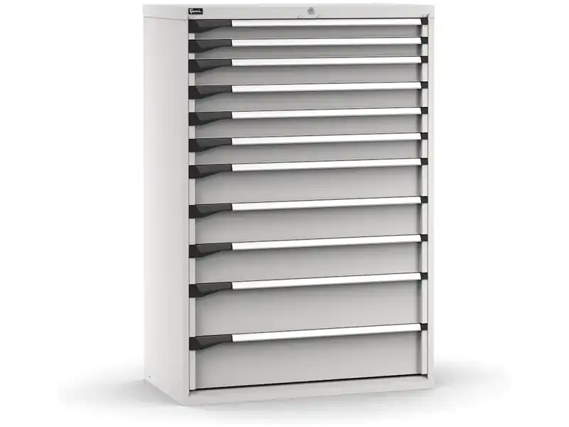 Cassettiera Fami Master grigio a 11 cassetti ad estrazione regolabile 1020x573x1500mm Promozione