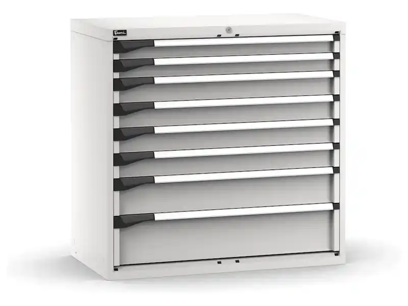 Cassettiera Fami Master grigio a 8 cassetti ad estrazione totale 1020x573x1000mm Acquista Ora