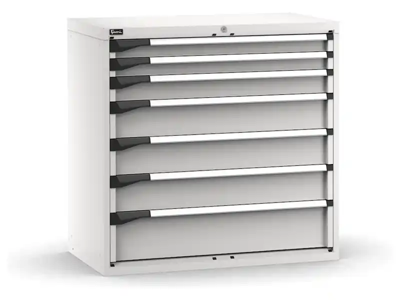 Cassettiera Fami Master grigio a 7 cassetti ad estrazione regolabile 1020x573x1000mm Offerta Speciale