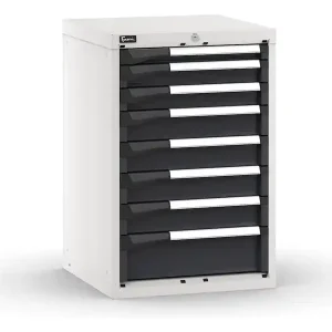 A Buon Prezzo Cassettiera da banco Fami Master bicolore a 8 cassetti ad estrazione regolabile 561x573x850mm