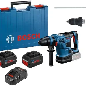 Subito Disponibile Bosch martello perforatore a batteria GBH 18V-34 CF BITURBO con 2 batterie 8.0Ah e valigetta