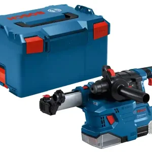 Bosch martello perforatore a batteria GBH 18V-22 Professional con aspiratore GDE 18V-12 Spedizione Espresso