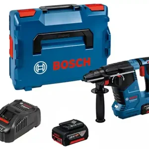 Bosch martello perforatore a batteria GBH 18V-24 C Professional 2,4J con 2 batterie 5Ah e valigetta Direttamente Dal Produttore