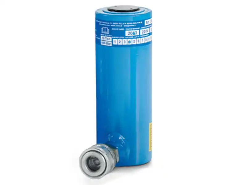 Cilindro idraulico universale semplice effetto OMCN 360/B ritorno a gravità h.155mm, 10 Ton Bestseller