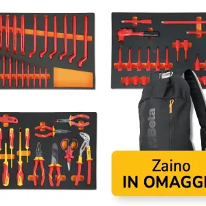 Assortimento 66 utensili per lavori su auto ibride/elettriche Beta 5988 VHB-MQ + Zaino in OMAGGIO Nuova Collezione