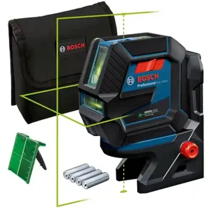 Promozione Bosch livella combinata a laser verdi GCL 2-50 G Professional con base rotante