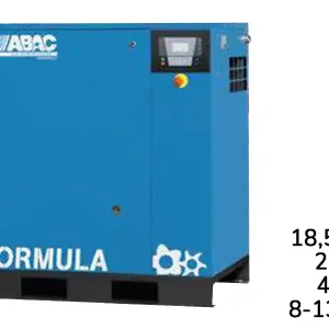 Compressore rotativo a vite ABAC Formula E 18,5kW velocità fissa con essiccatore, 8-13 bar Compra Online