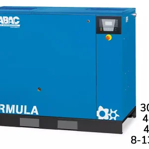 Compra Adesso Compressore rotativo a vite ABAC Formula E 30kW velocità fissa con essiccatore, 8-13 bar